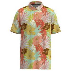 Hooey Men's Hot Shot Laguna Meador Floral Cowboy Golf Polo Shirt Multi